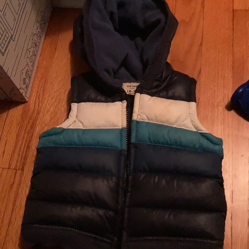 Warm puffy vest